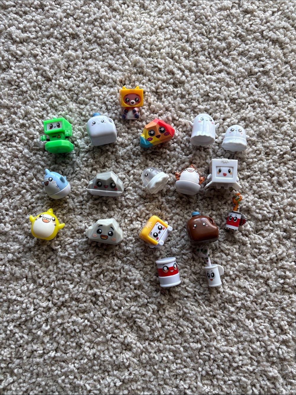 Surprise Mini Collectible Toy Figures - Multicolor Set